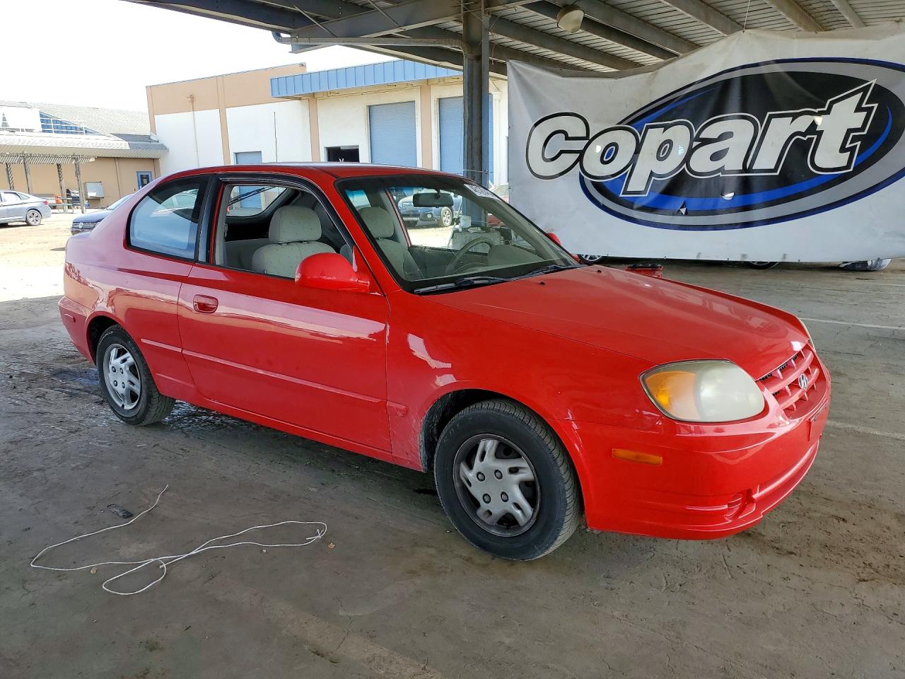 2004 Hyundai Accent Gl Красный vin: KMHCG35CX4U302936