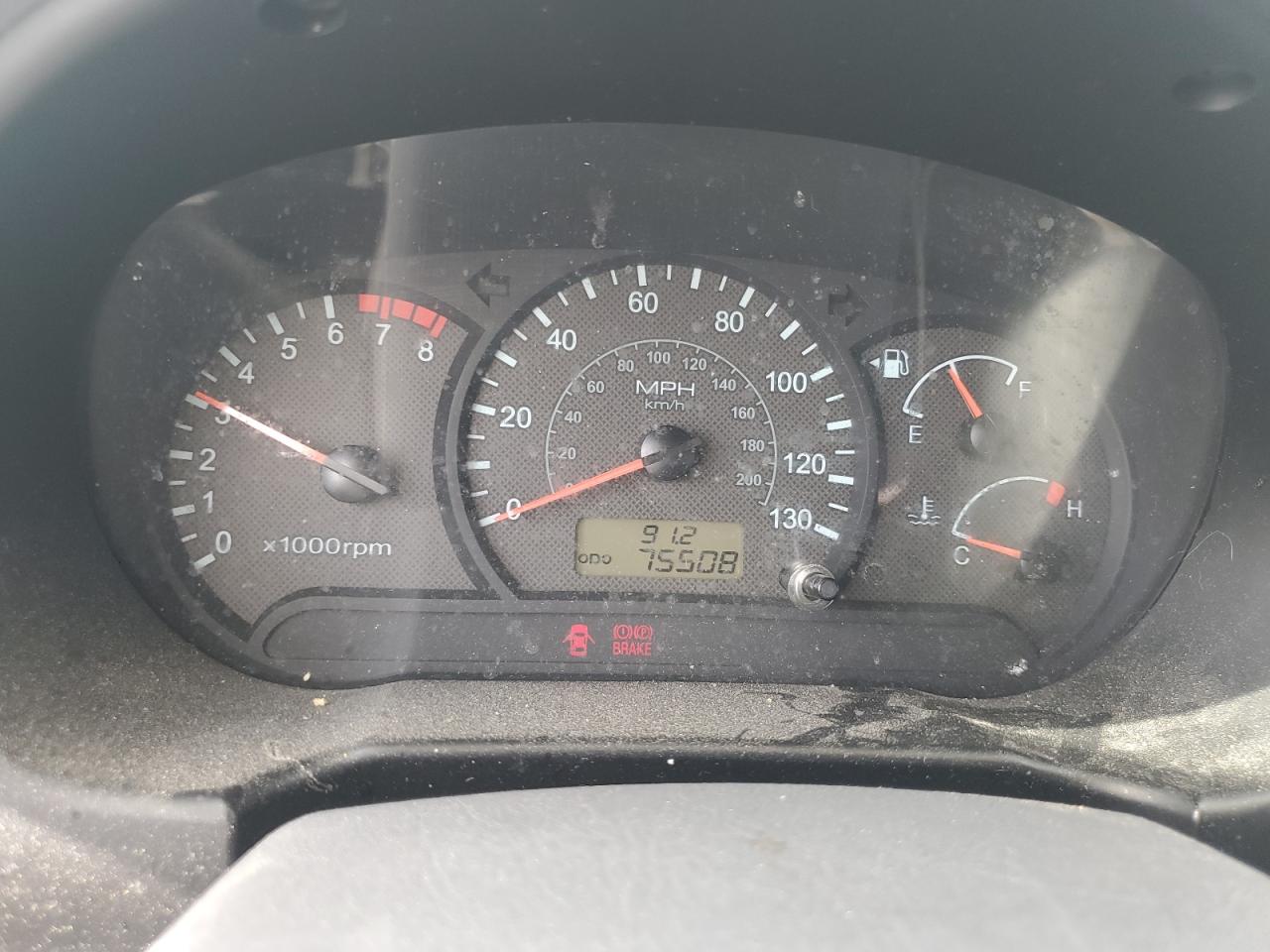 2004 Hyundai Accent Gl Blue vin: KMHCG45C14U548344