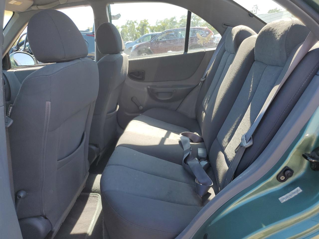 2004 Hyundai Accent Gl Green vin: KMHCG45C24U503929