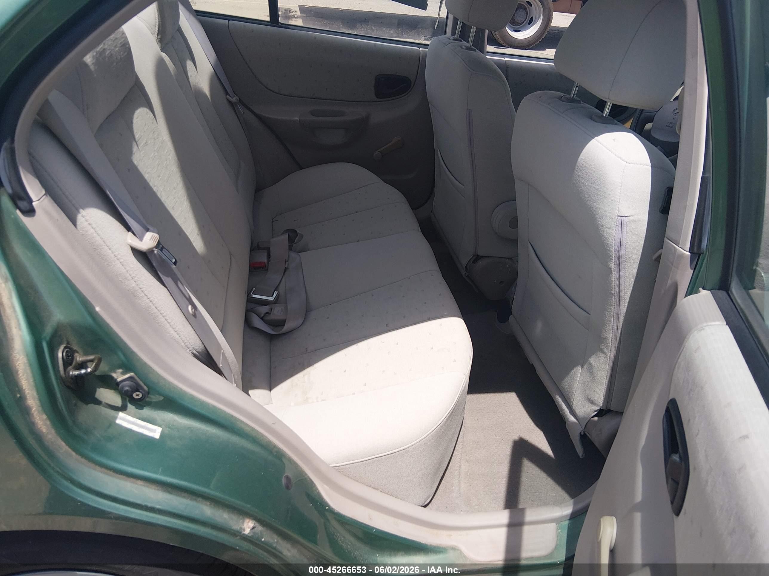 2005 Hyundai Accent Gls Зеленый vin: KMHCG45C25U672351