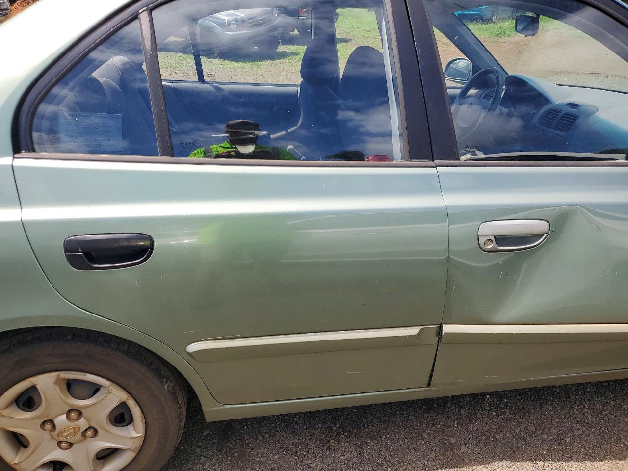 2003 Hyundai Accent Gl Green vin: KMHCG45C33U429984