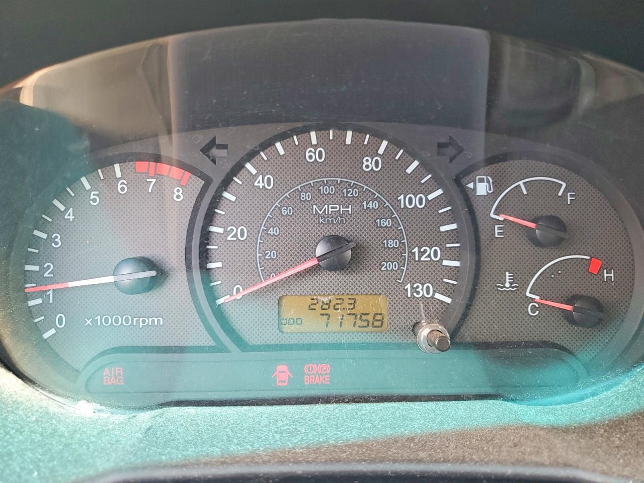 2003 Hyundai Accent Gl Green vin: KMHCG45C33U429984