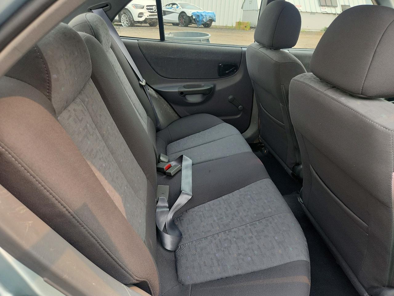 2003 Hyundai Accent Gl Blue vin: KMHCG45C33U497024