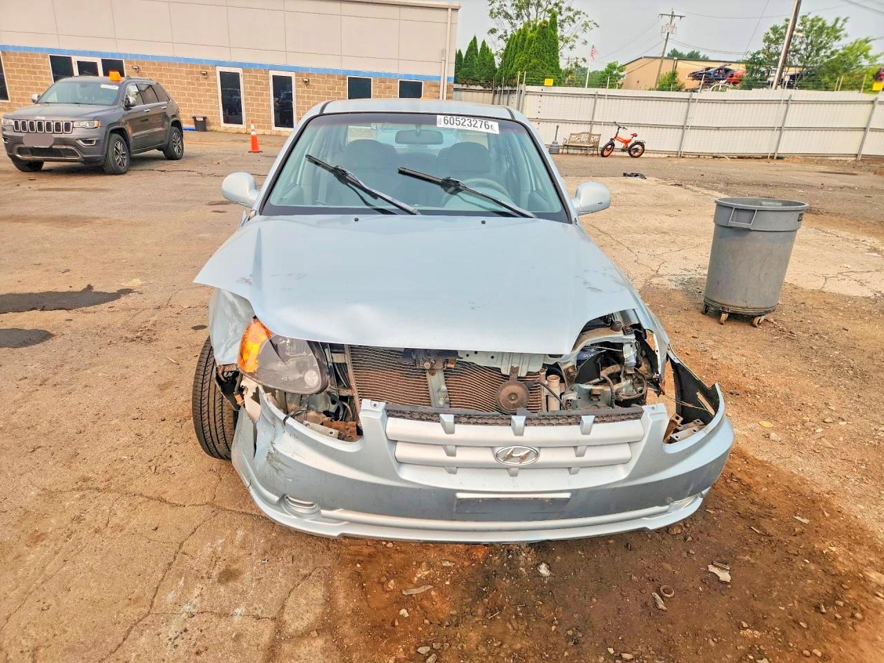 2003 Hyundai Accent Gl Blue vin: KMHCG45C33U497024