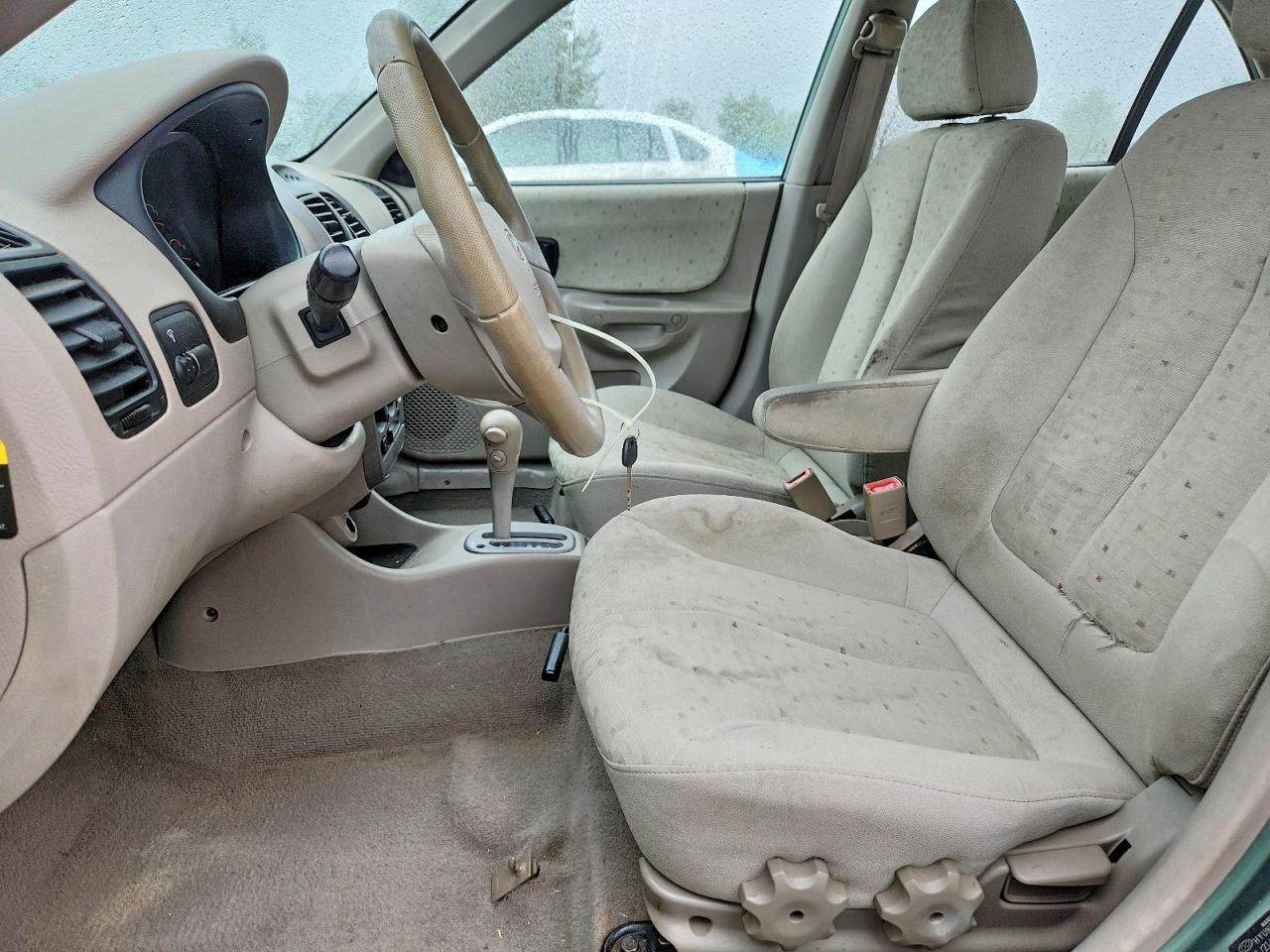 2005 Hyundai Accent Gl Green vin: KMHCG45C35U585400
