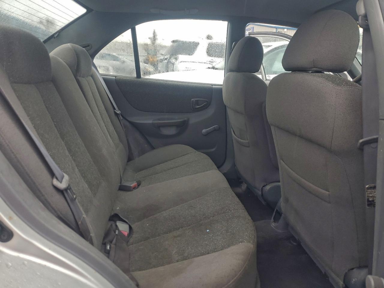 2001 Hyundai Accent Gl Silver vin: KMHCG45C41U196338