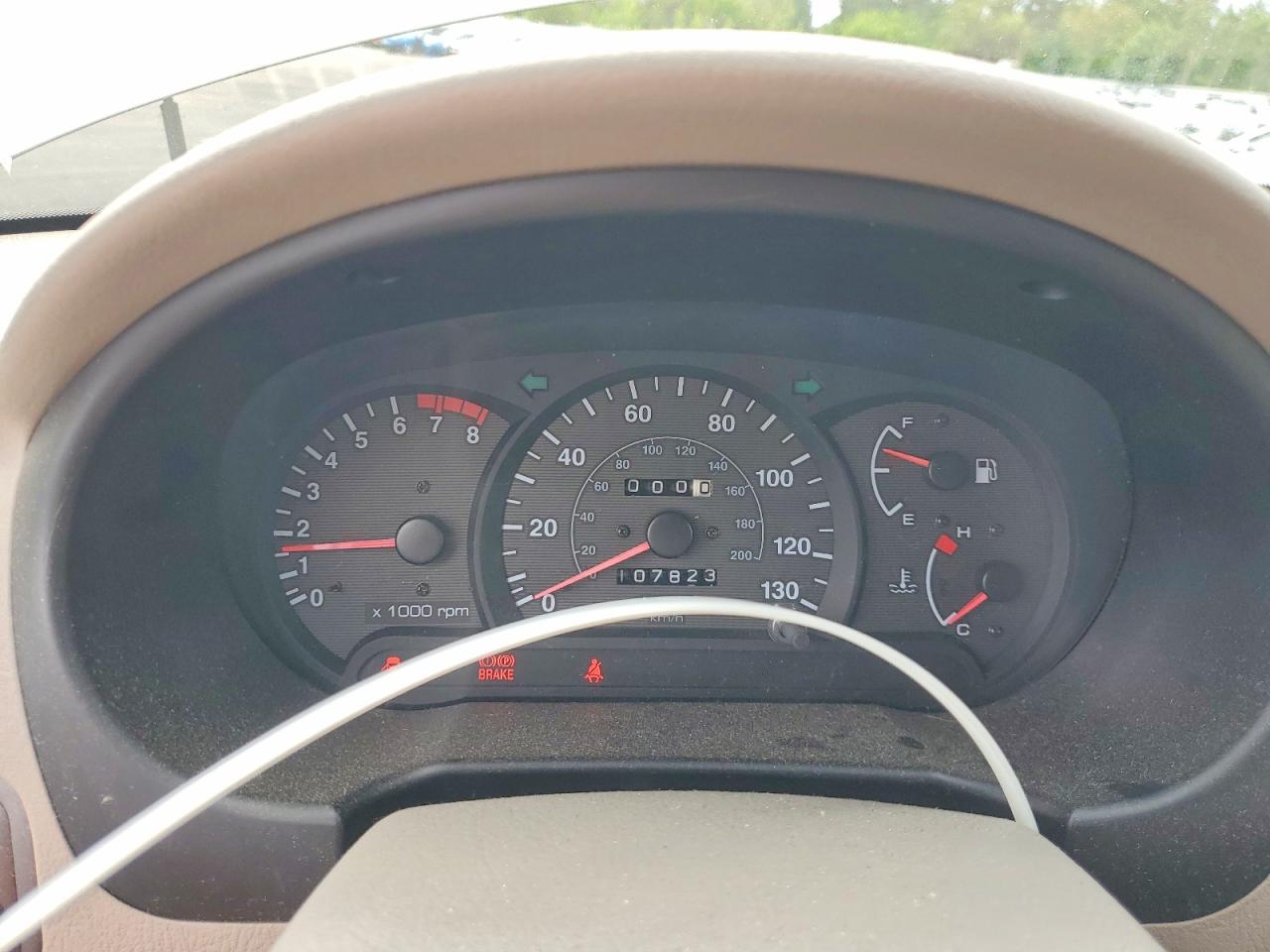 2002 Hyundai Accent Gl Tan vin: KMHCG45C42U389901