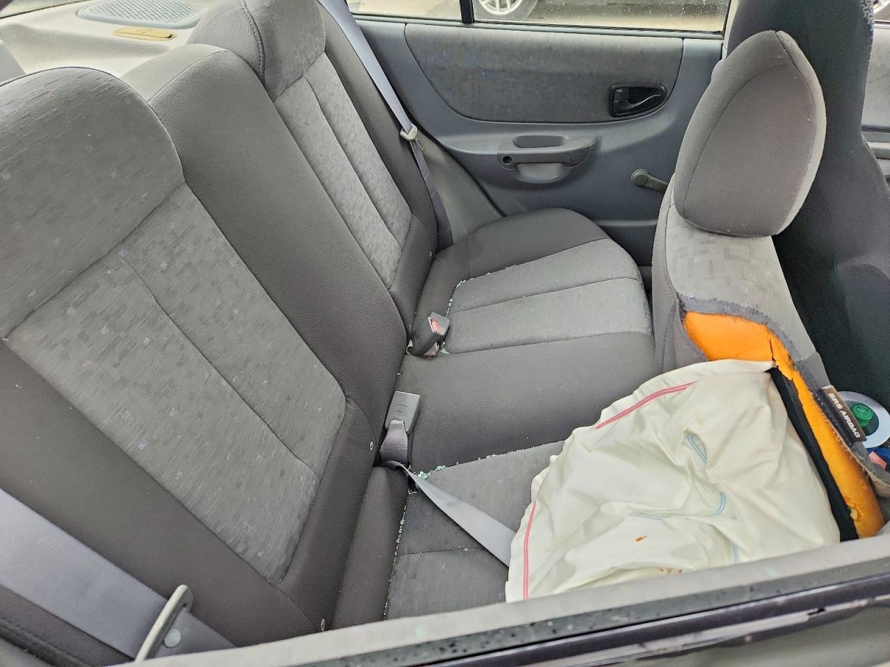 2005 Hyundai Accent Gl Gray vin: KMHCG45C45U613835