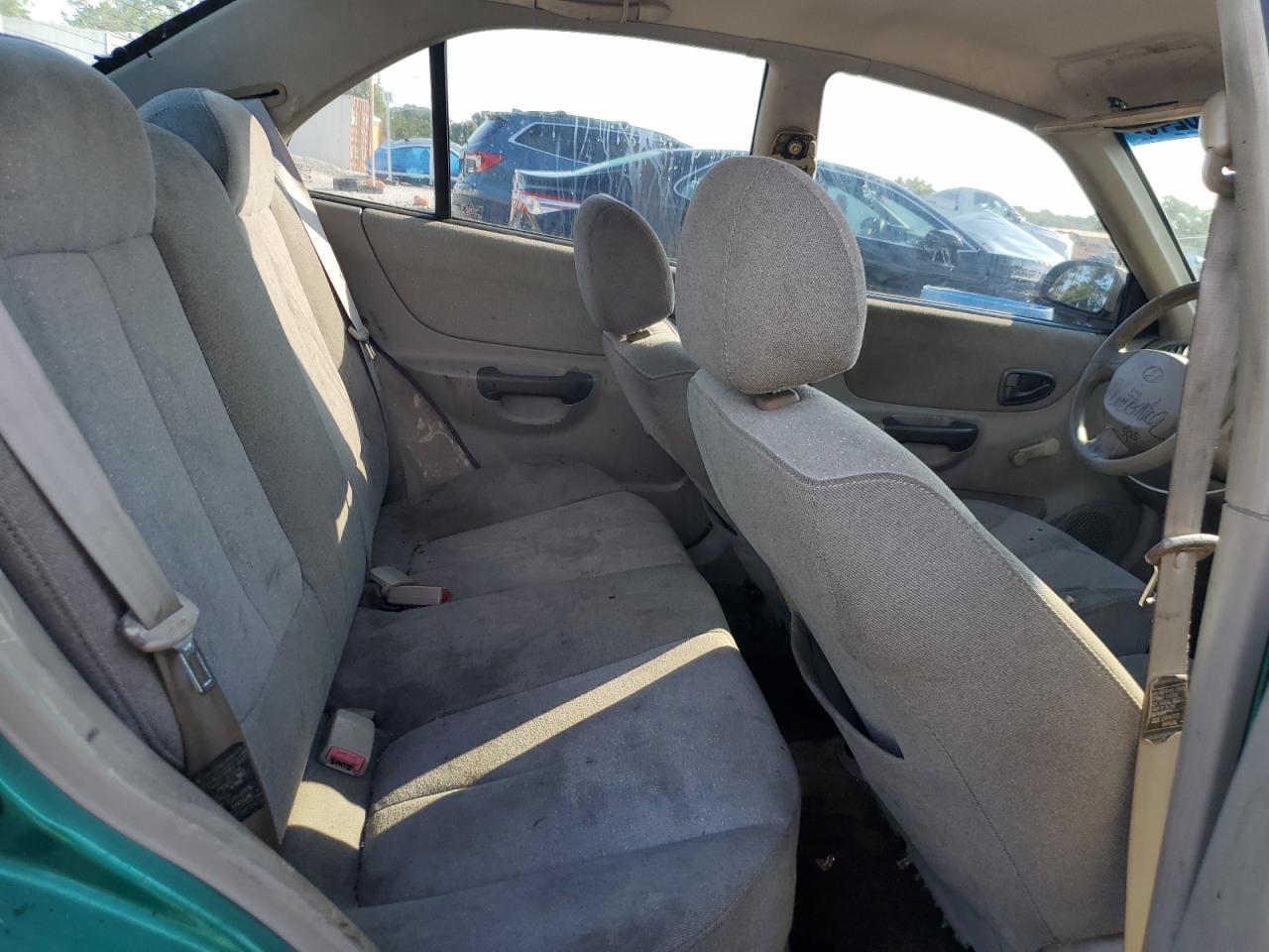 2001 Hyundai Accent Gl Green vin: KMHCG45C51U150078