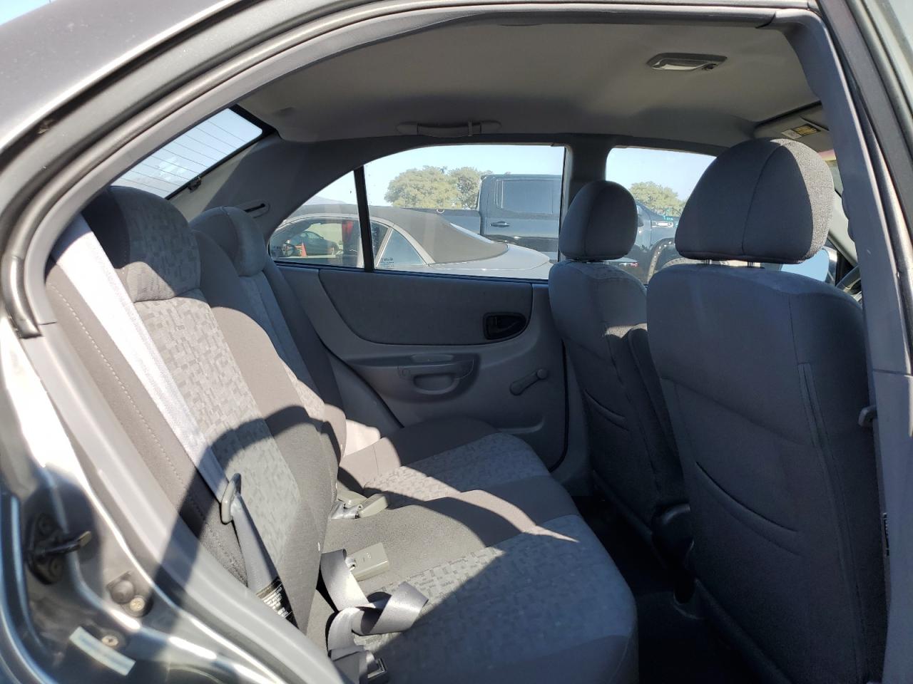 2004 Hyundai Accent Gl Gray vin: KMHCG45C54U502872