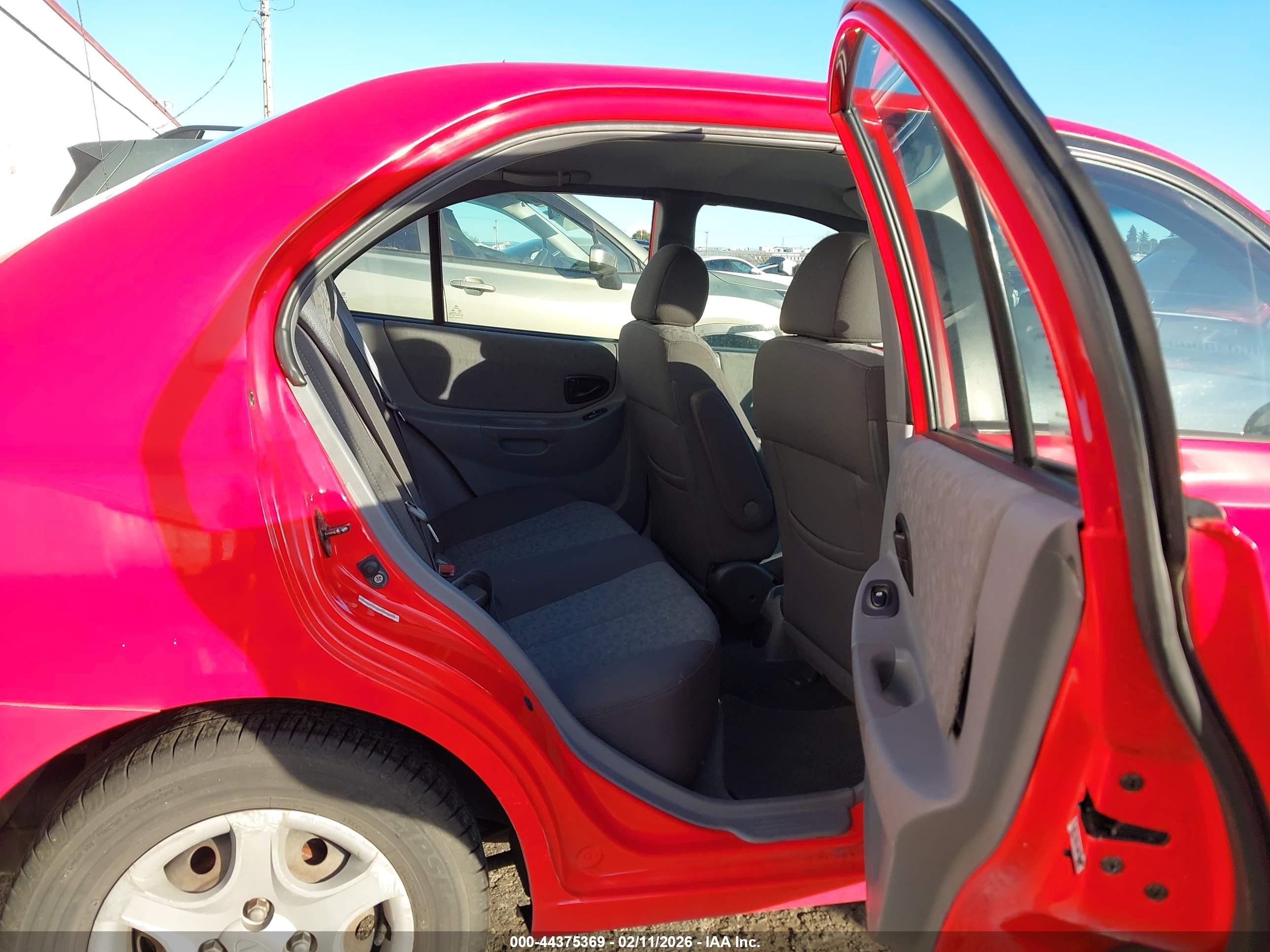 2004 Hyundai Accent Gl Red vin: KMHCG45C54U562568