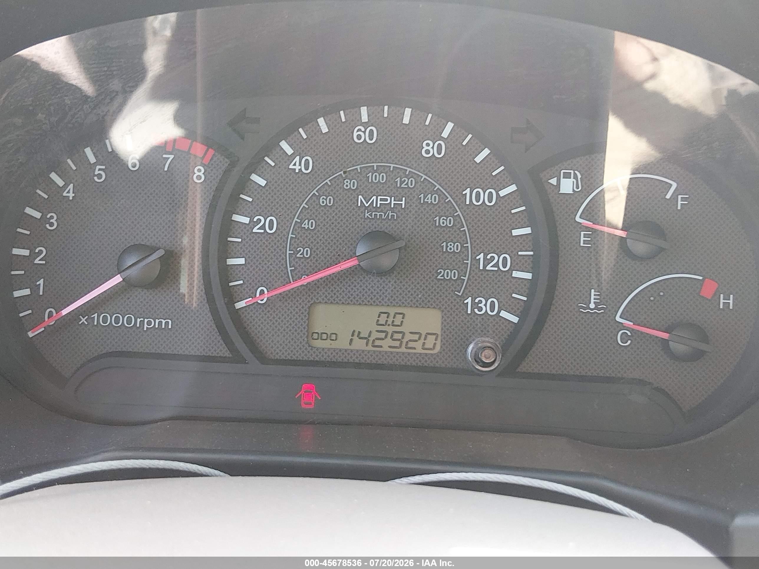 2003 Hyundai Accent Gl Red vin: KMHCG45C63U466723