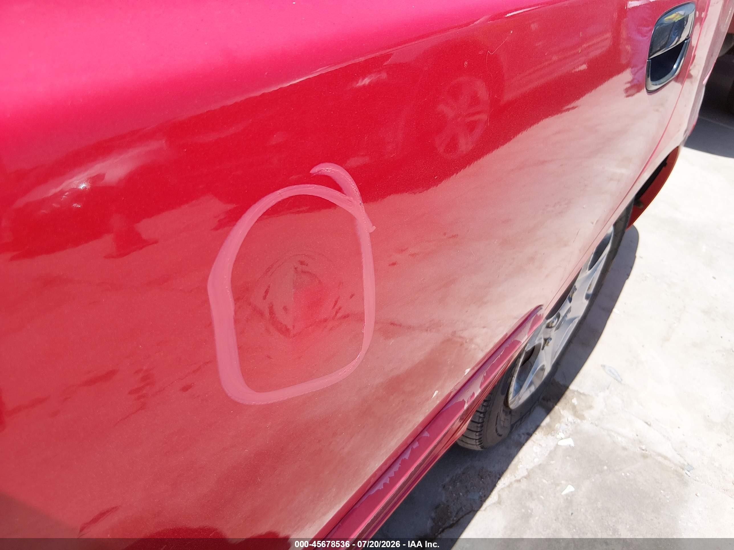 2003 Hyundai Accent Gl Red vin: KMHCG45C63U466723