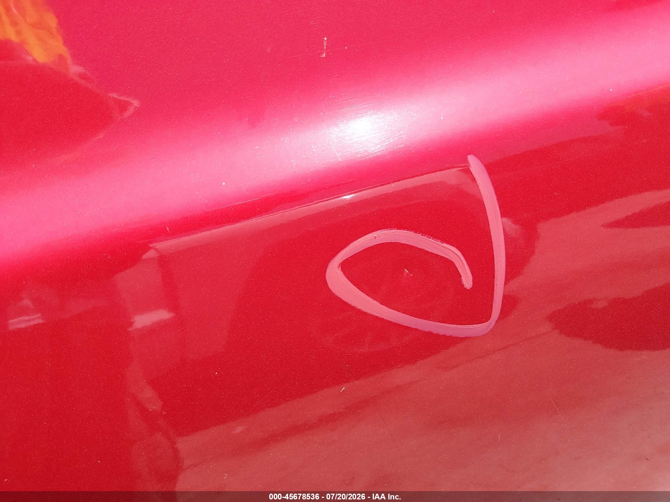 2003 Hyundai Accent Gl Red vin: KMHCG45C63U466723