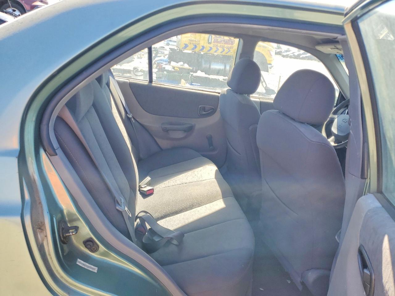 2003 Hyundai Accent Gl Turquoise vin: KMHCG45C73U457867