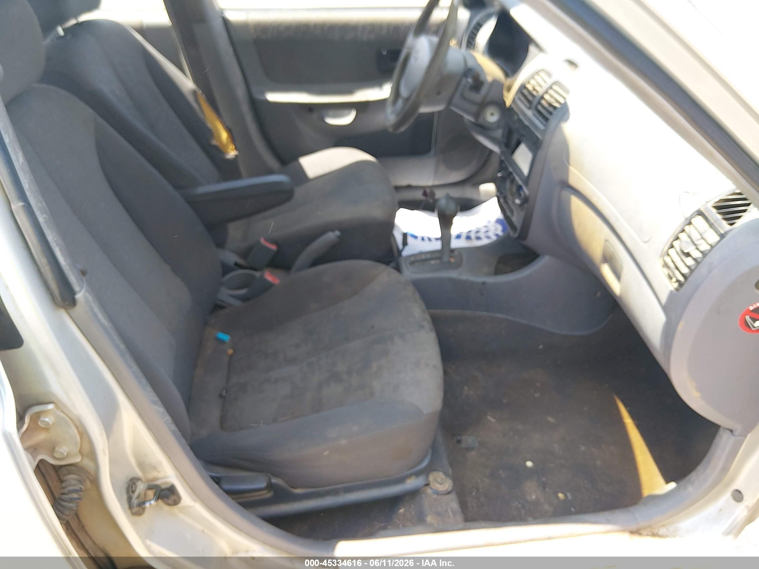 2003 Hyundai Accent Gl Silver vin: KMHCG45C73U459537