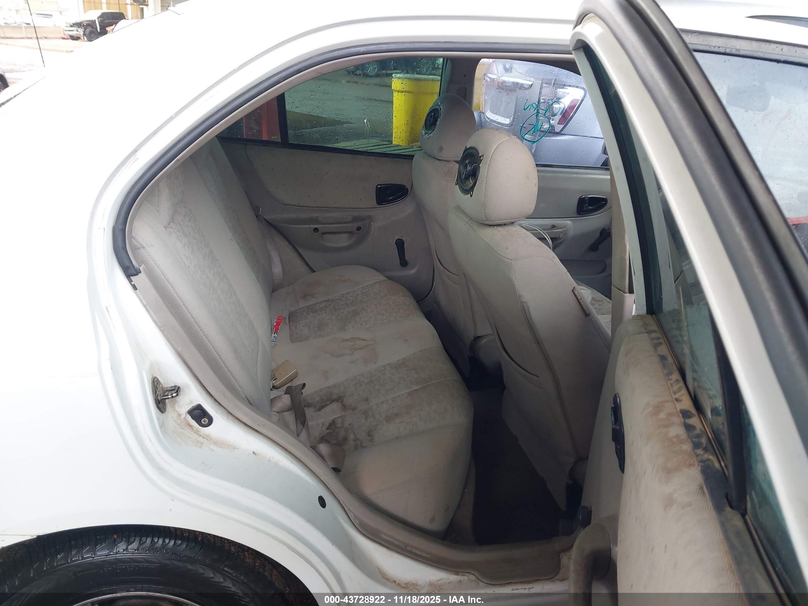 2004 Hyundai Accent Gl Белый vin: KMHCG45C74U500640