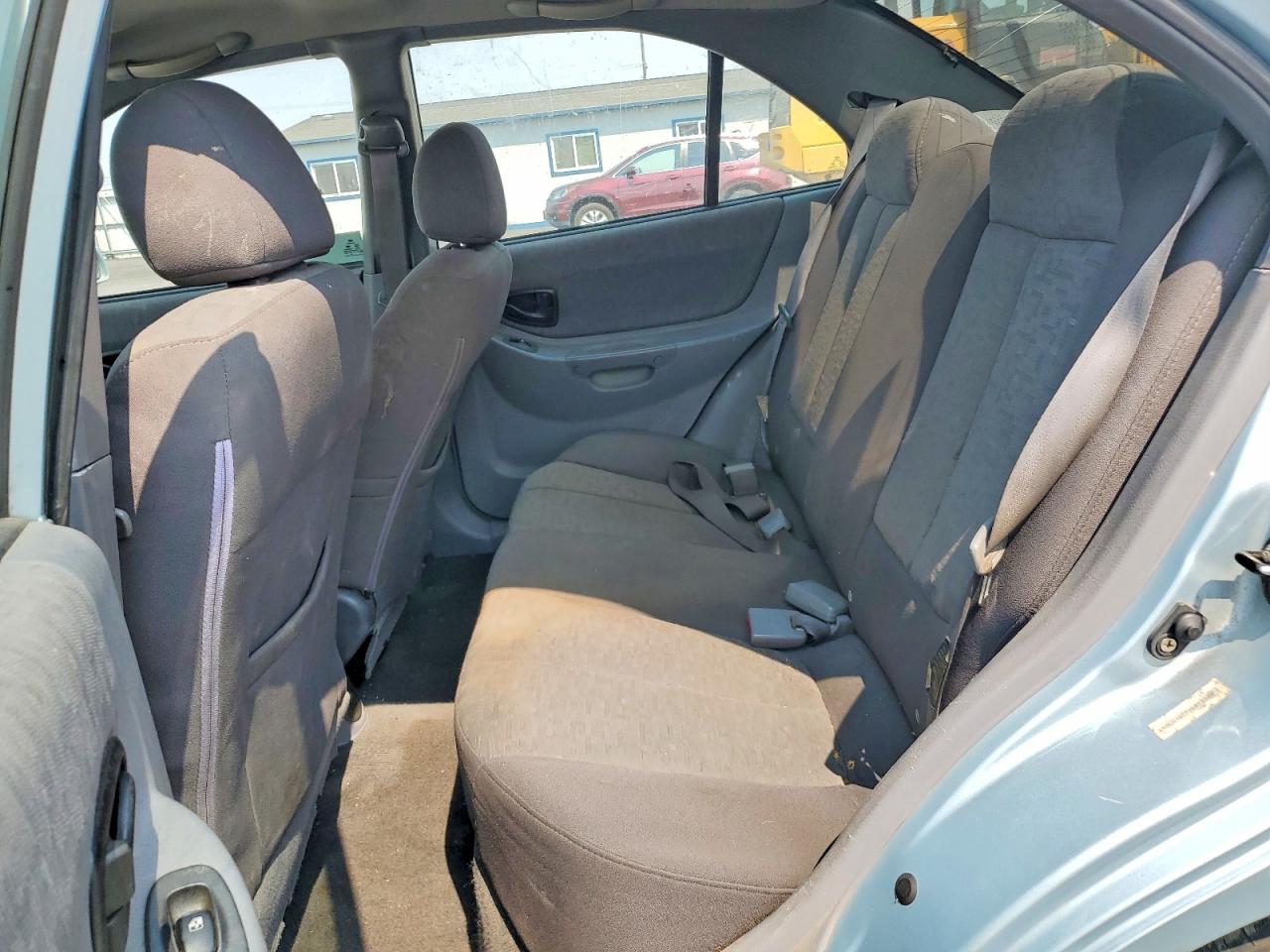 2005 Hyundai Accent Gls Blue vin: KMHCG45C75U615580