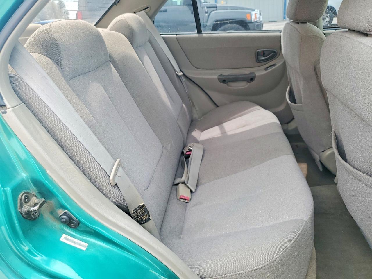 2001 Hyundai Accent Gl Green vin: KMHCG45C81U178604