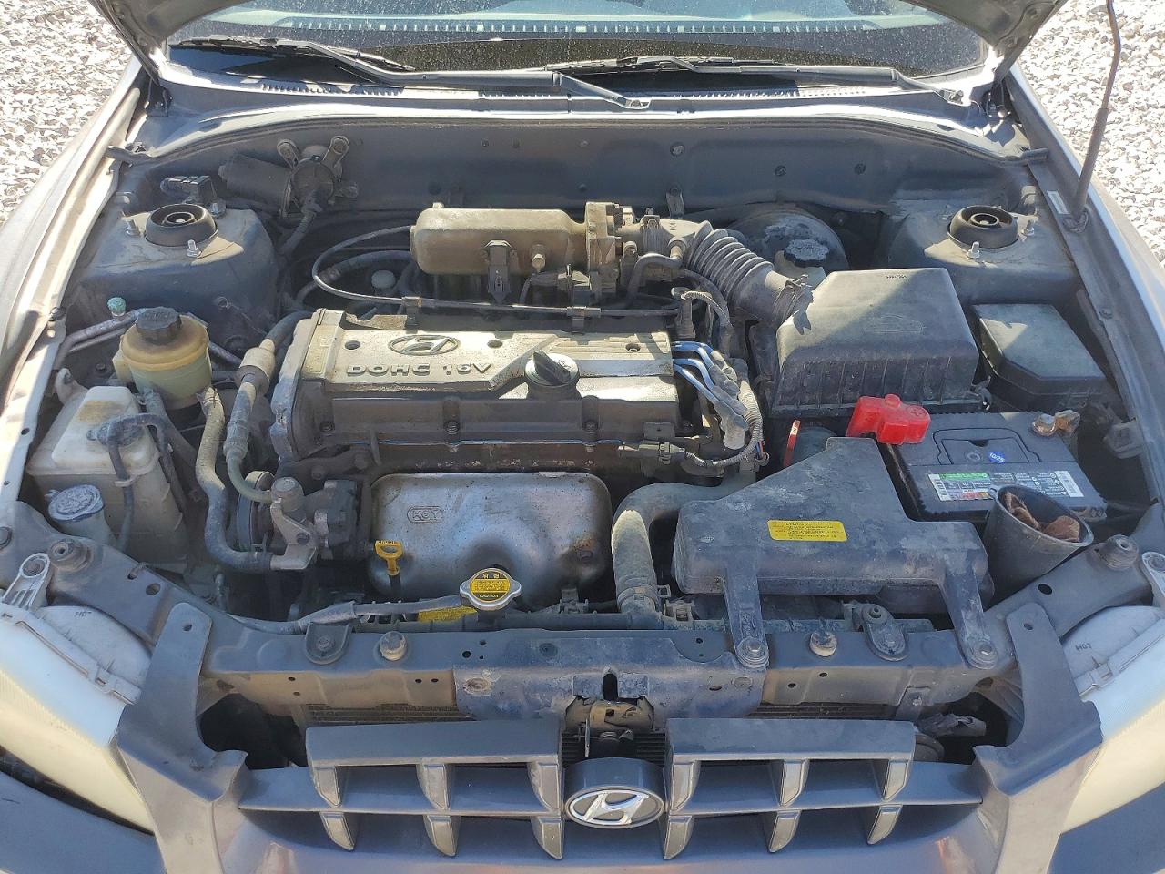 2002 Hyundai Accent Gl Gray vin: KMHCG45C92U395418