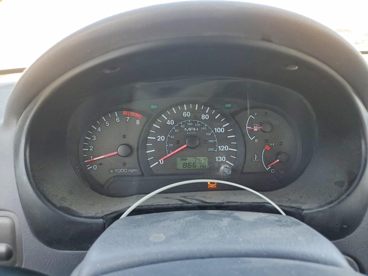 2002 Hyundai Accent Gl Gray vin: KMHCG45C92U395418