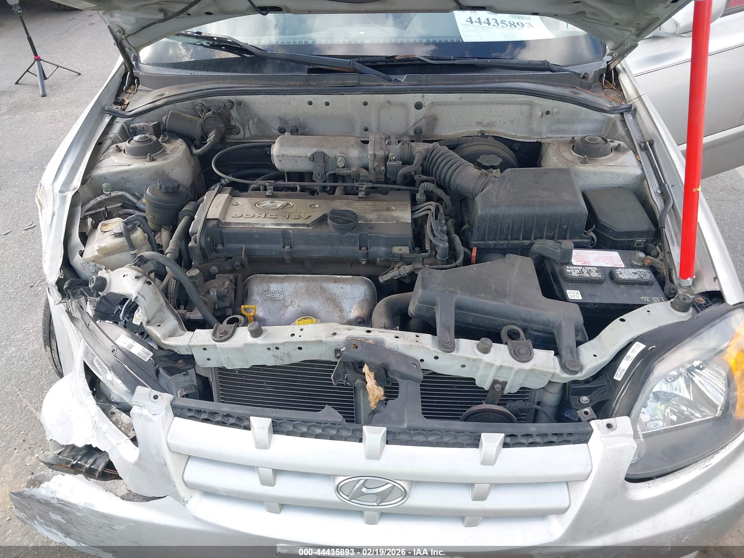 2004 Hyundai Accent Gl Silver vin: KMHCG45CX4U499189