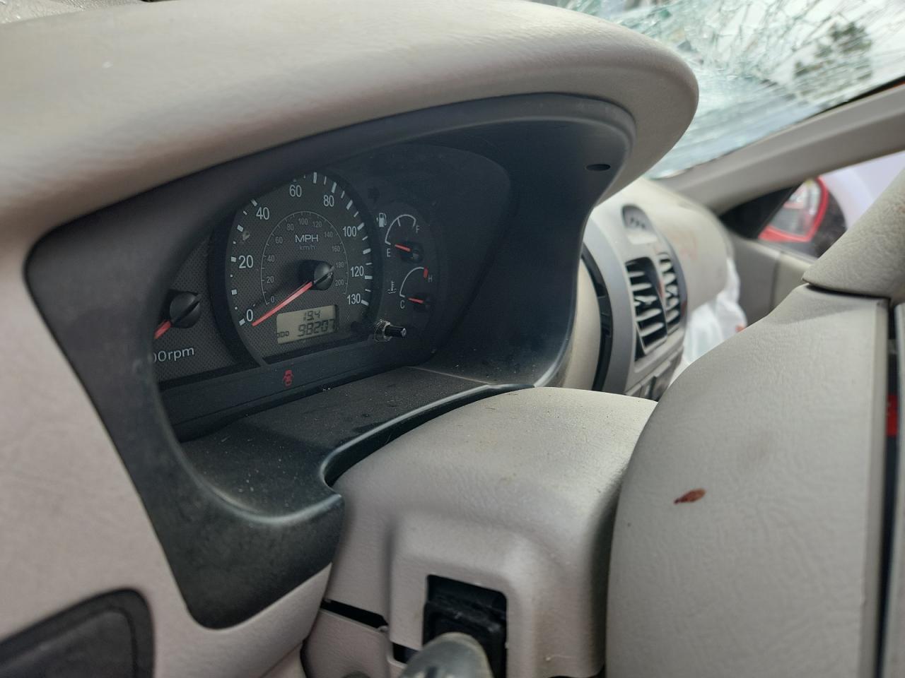 2004 Hyundai Accent Gl Red vin: KMHCG45CX4U504214