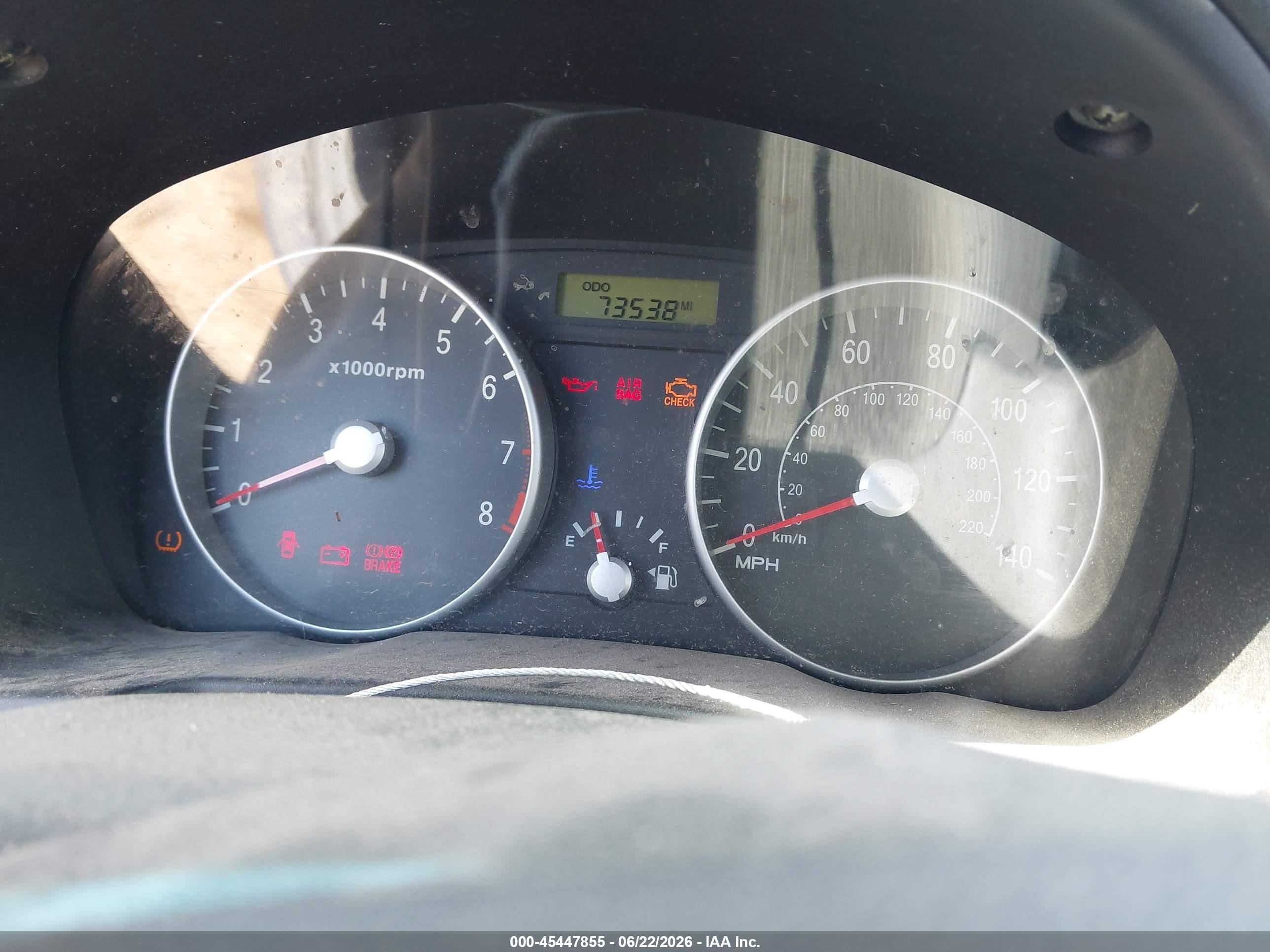 2008 Hyundai Accent Gs Gray vin: KMHCM36C08U083367