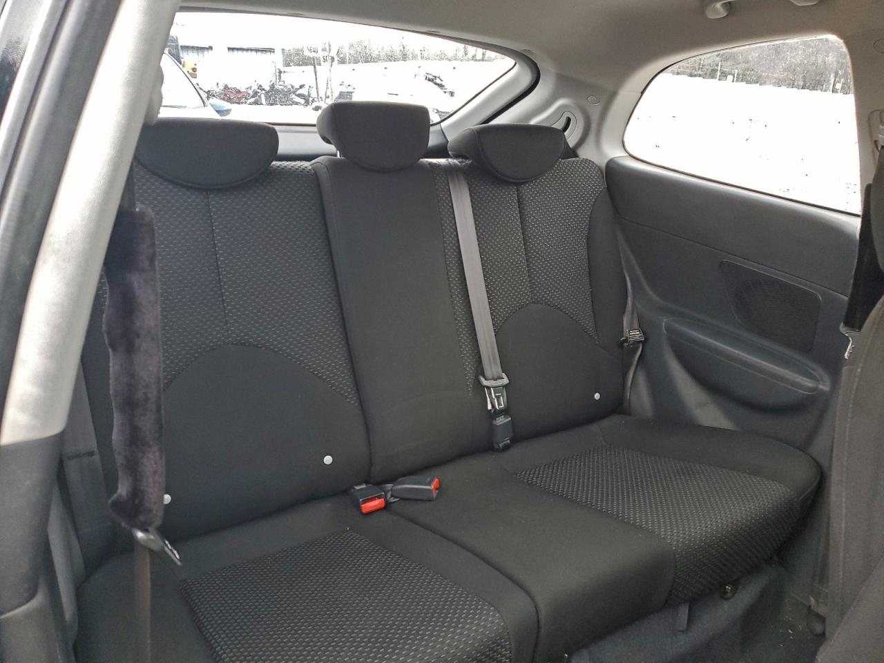 2007 Hyundai Accent Gs Black vin: KMHCM36C17U004304