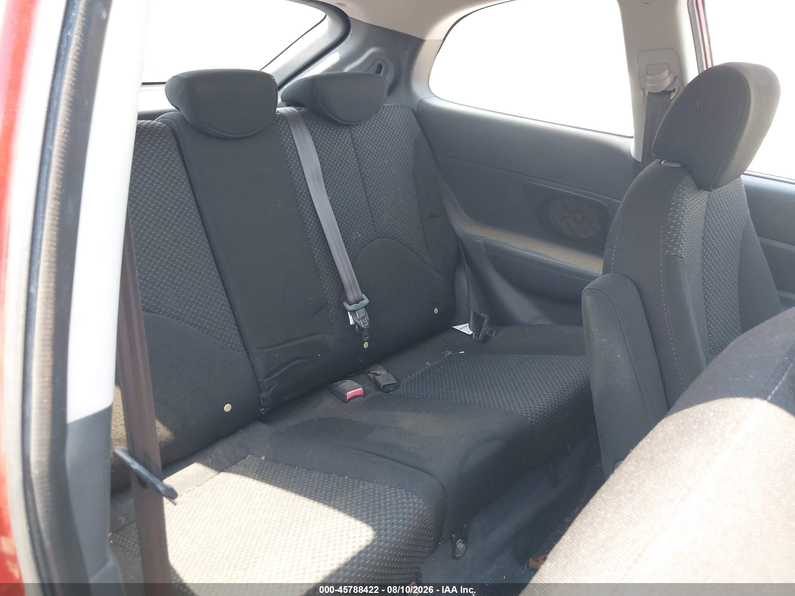 2008 Hyundai Accent Gs Orange vin: KMHCM36C18U063838