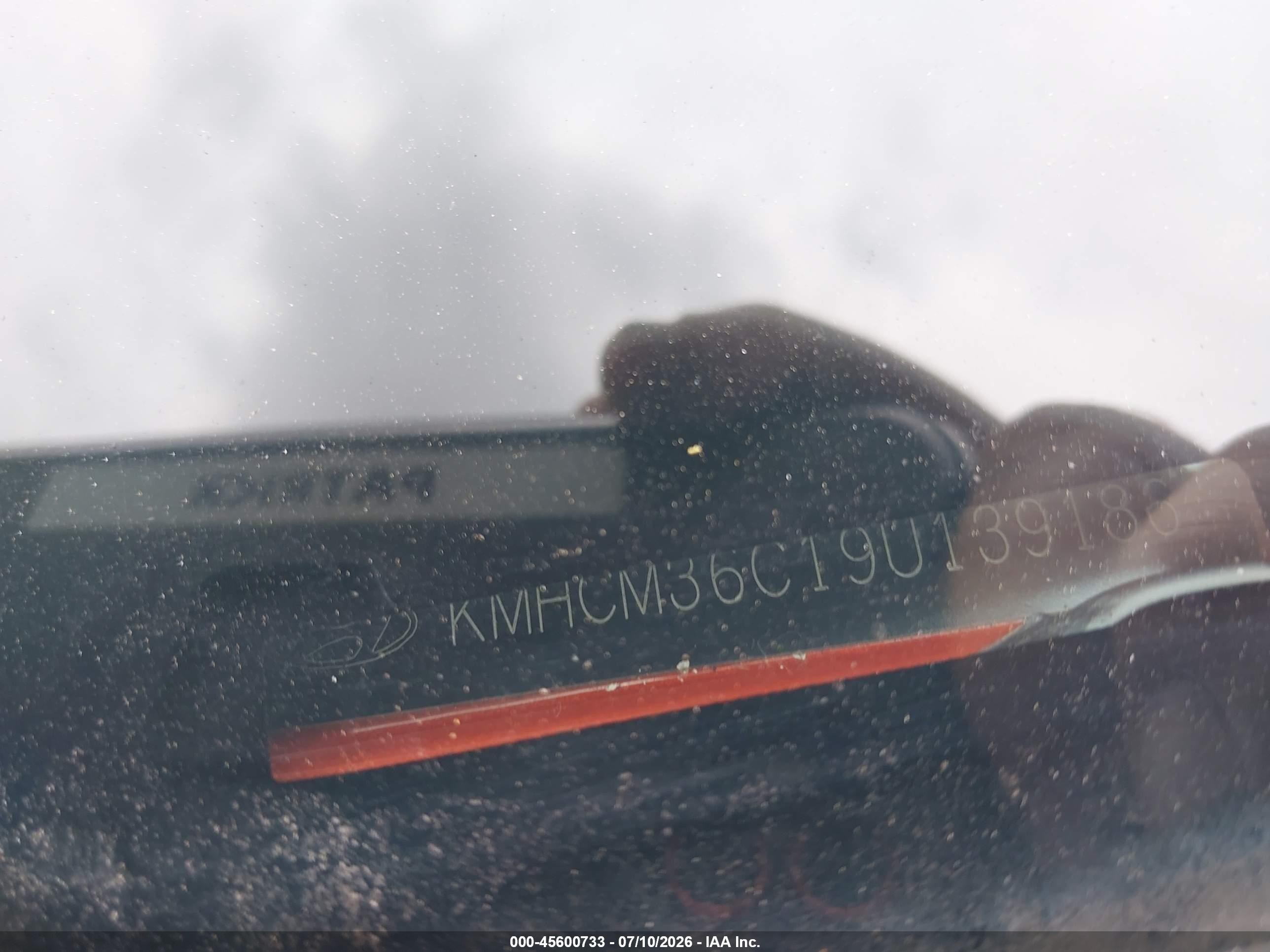 2009 Hyundai Accent Gs Orange vin: KMHCM36C19U139186