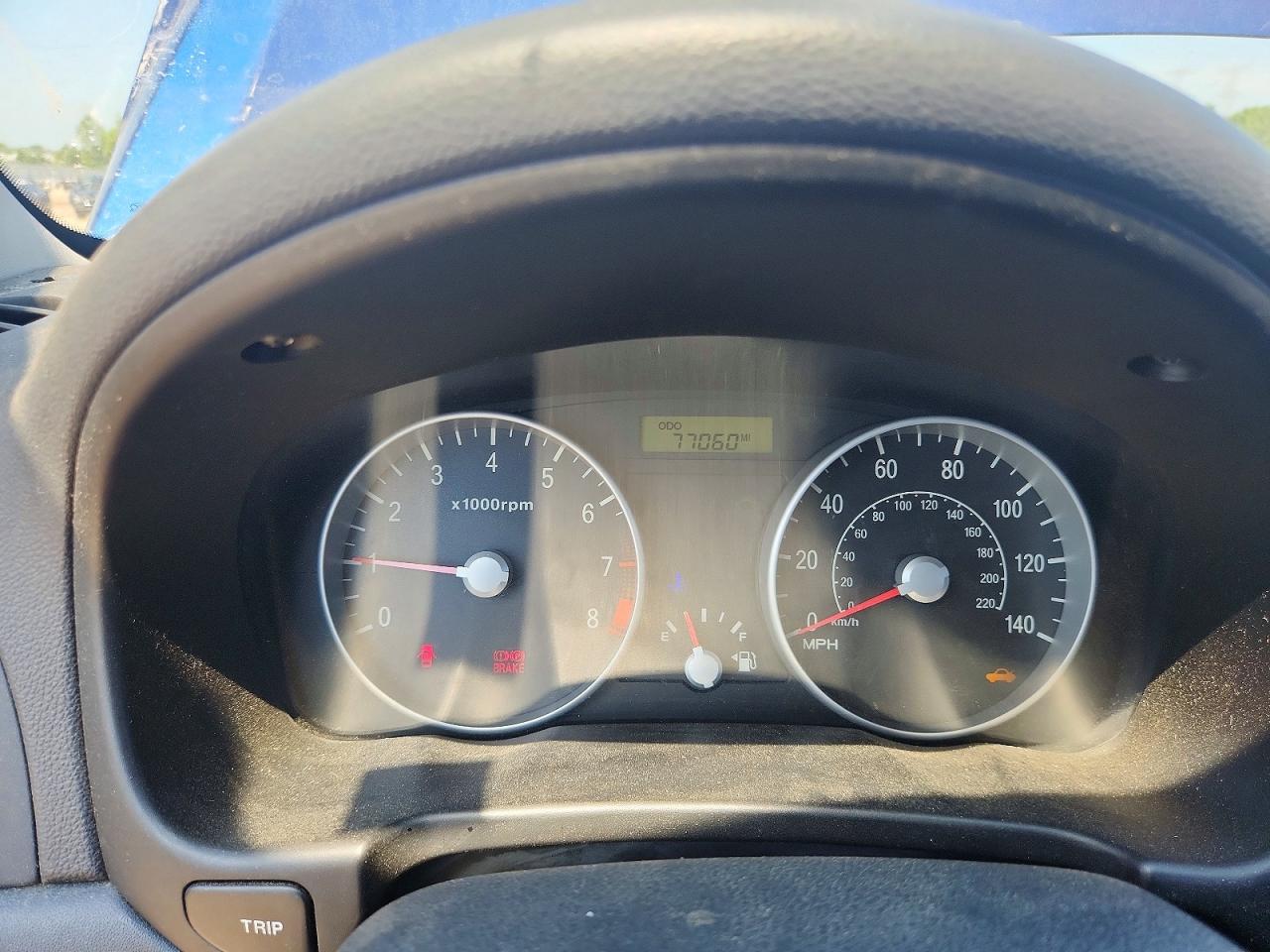 2008 Hyundai Accent Gs Blue vin: KMHCM36C28U096654