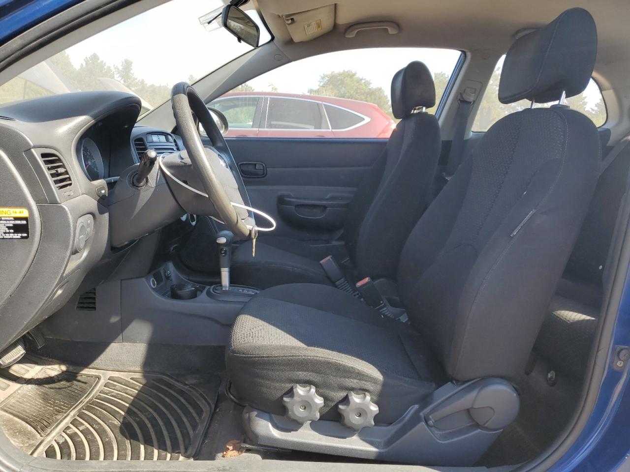 2007 Hyundai Accent Gs Blue vin: KMHCM36C37U008774