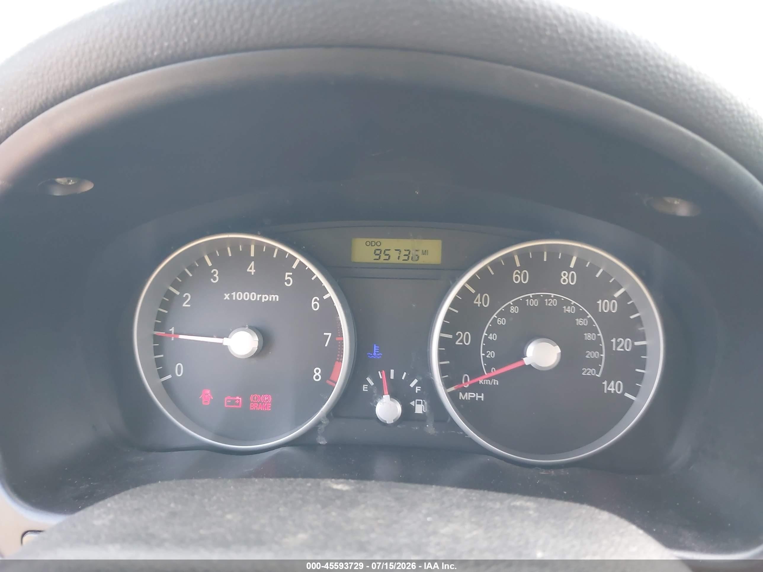 2007 Hyundai Accent Gs Black vin: KMHCM36C37U038647