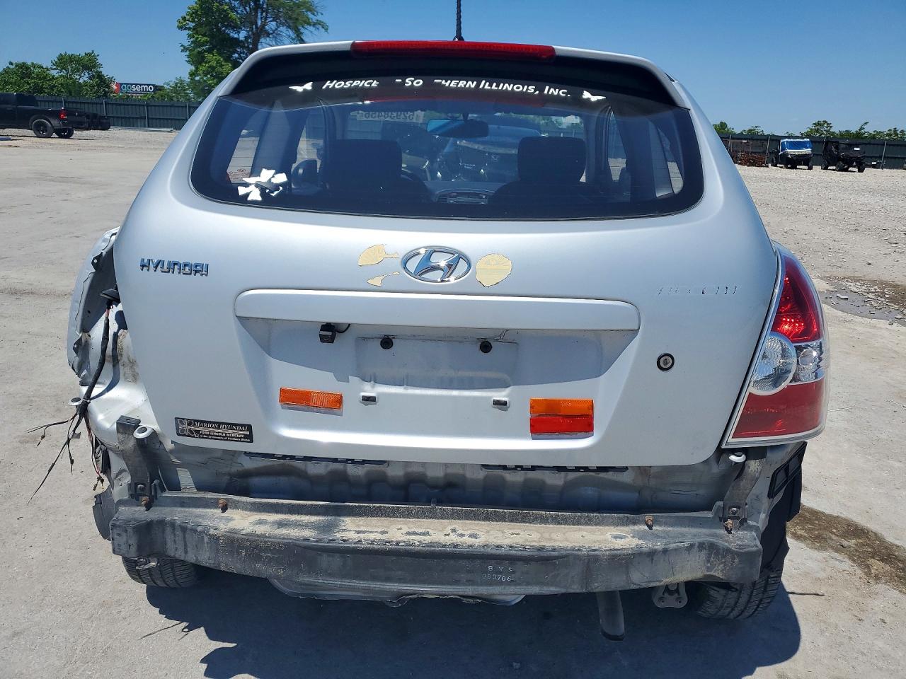 2007 Hyundai Accent Gs Silver vin: KMHCM36C47U016480