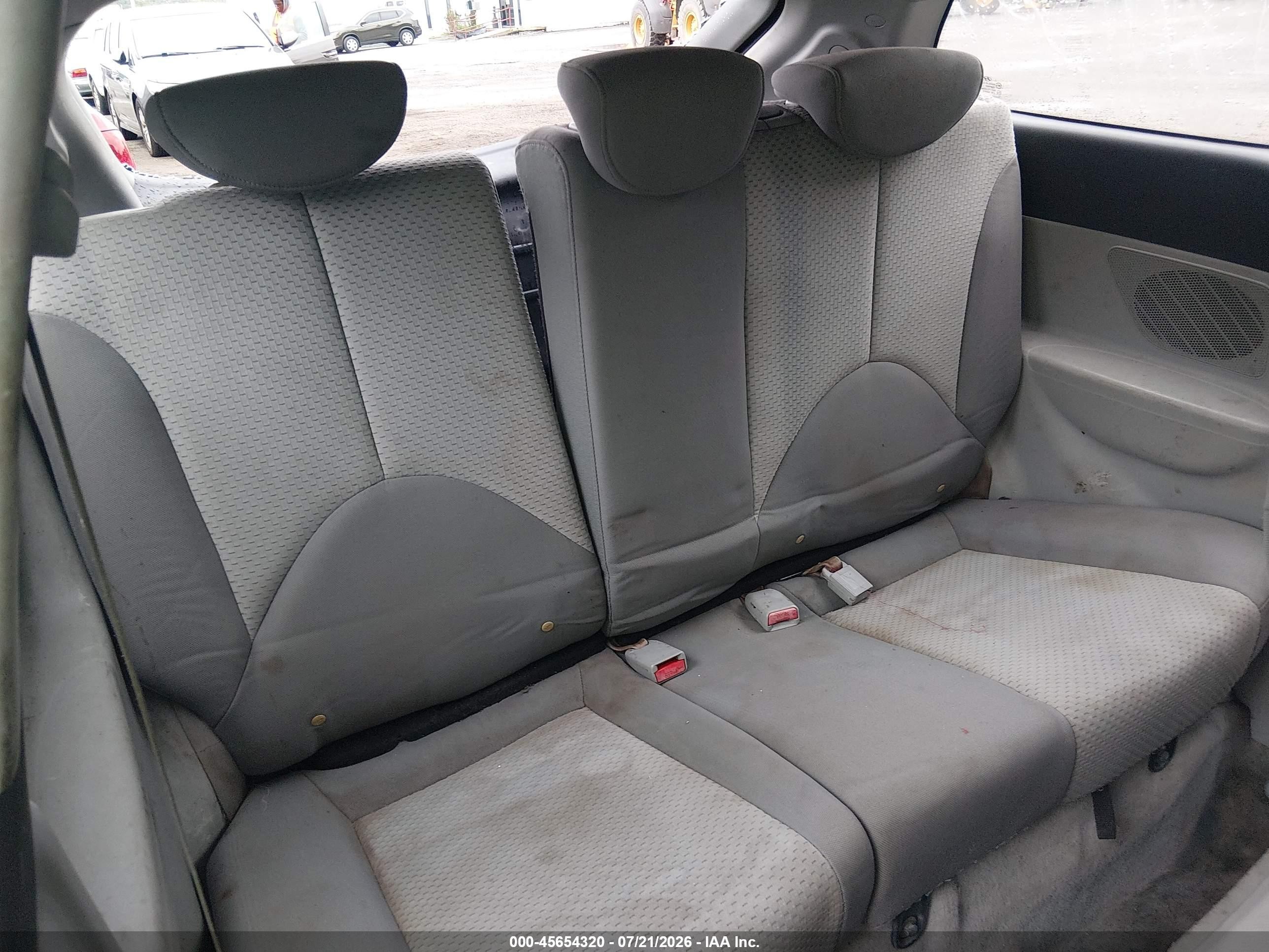 2007 Hyundai Accent Gs Black vin: KMHCM36C47U039225