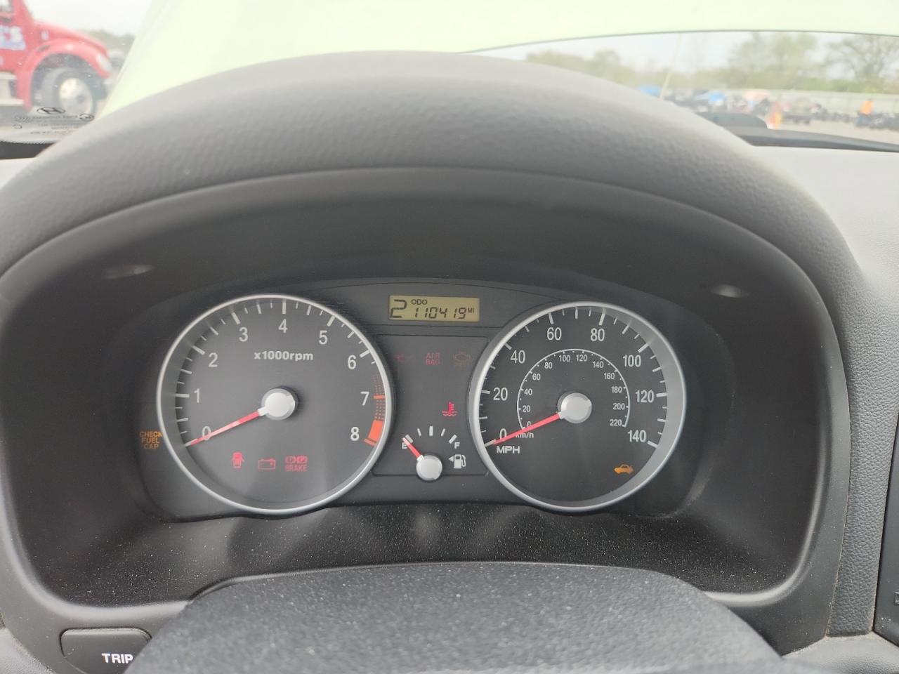 2007 Hyundai Accent Gs Green vin: KMHCM36C47U054646