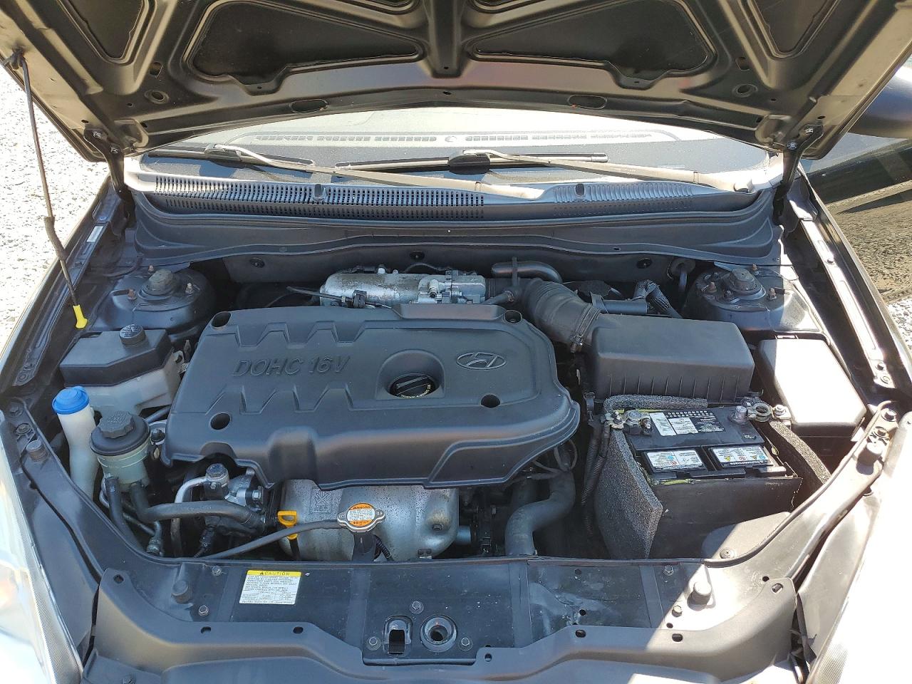 2008 Hyundai Accent Gs Black vin: KMHCM36C48U086031