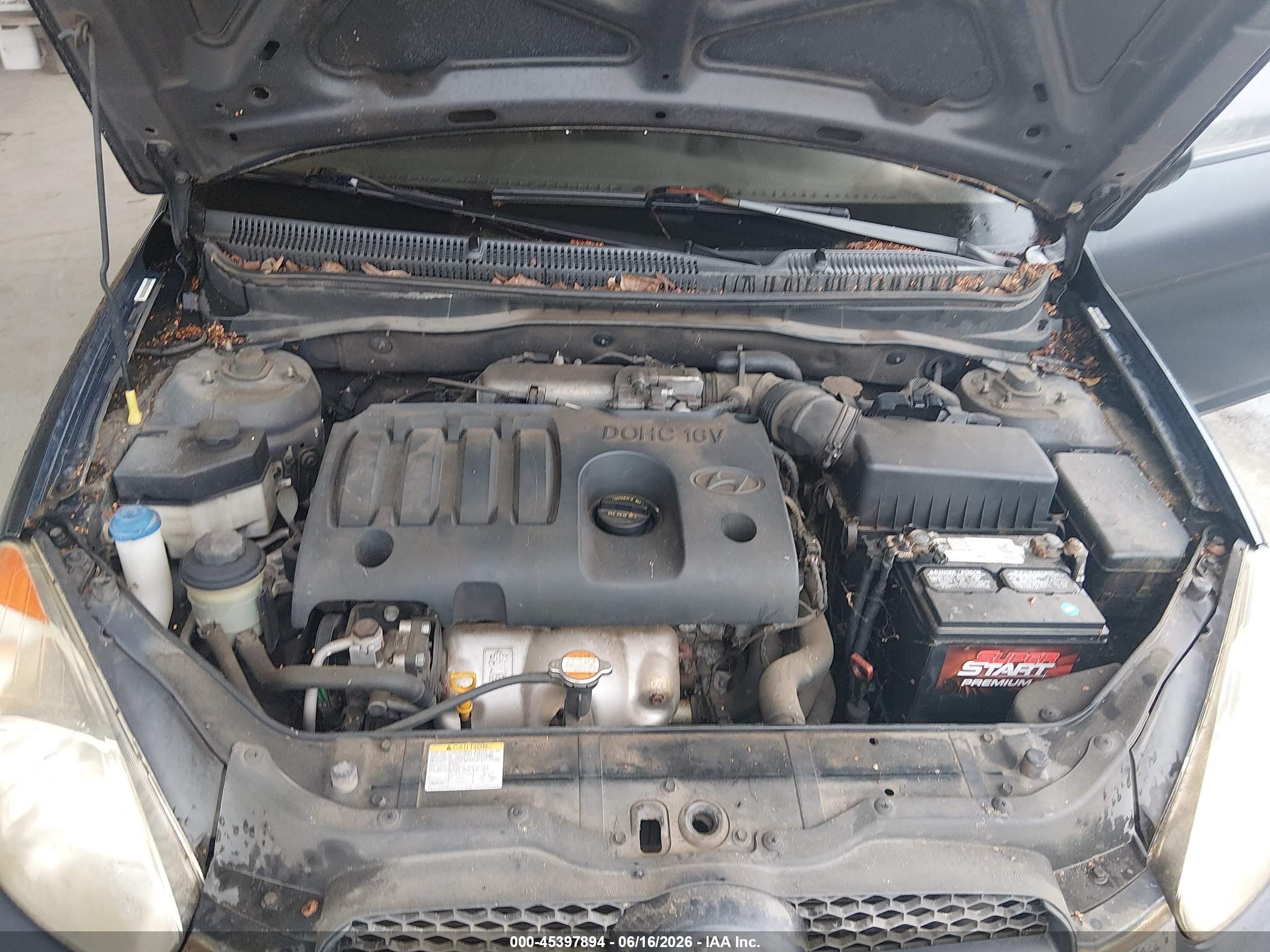 2009 Hyundai Accent Gs Dark Blue vin: KMHCM36C49U125606