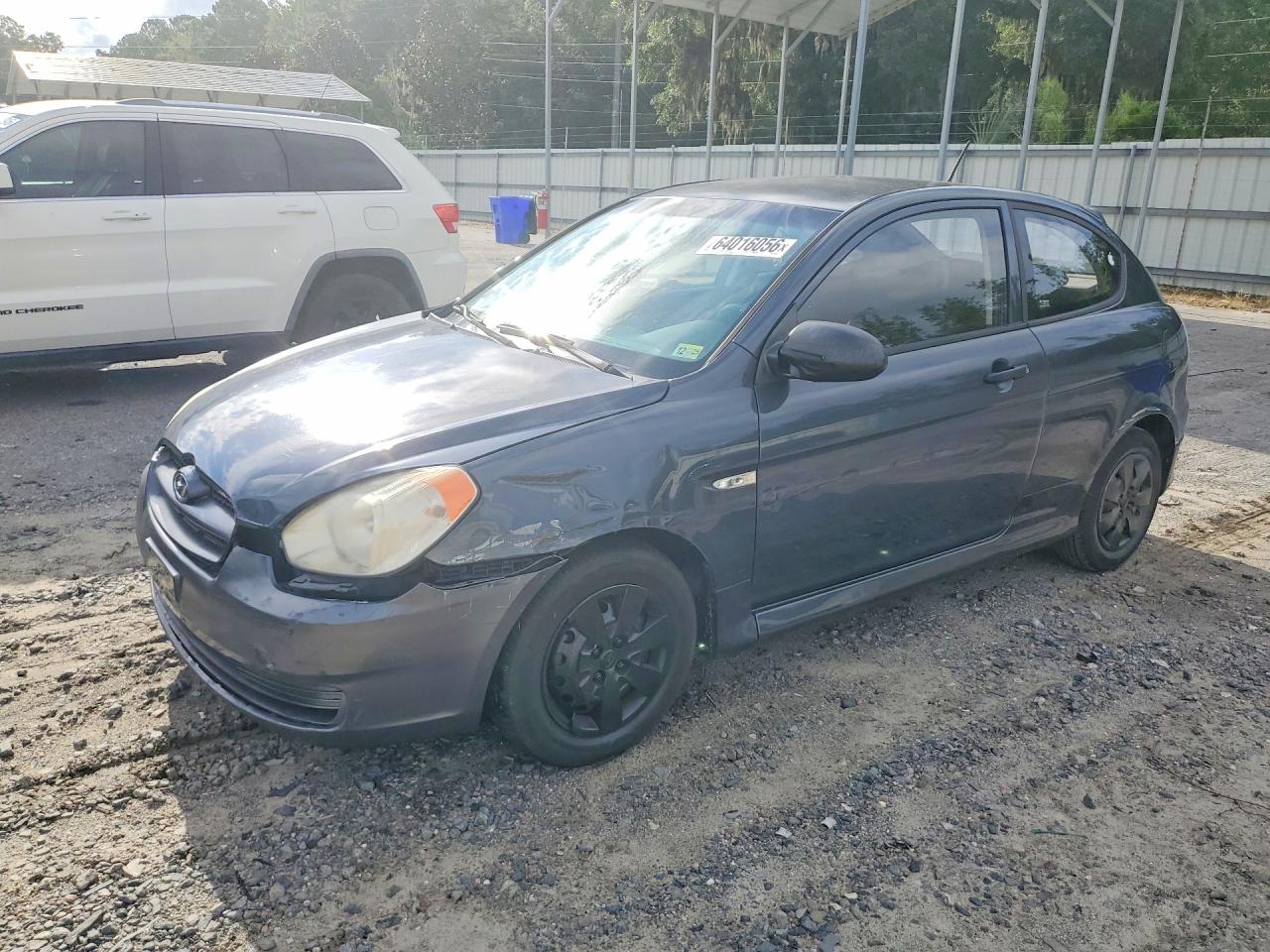 2008 Hyundai Accent Gs Charcoal vin: KMHCM36C58U095417