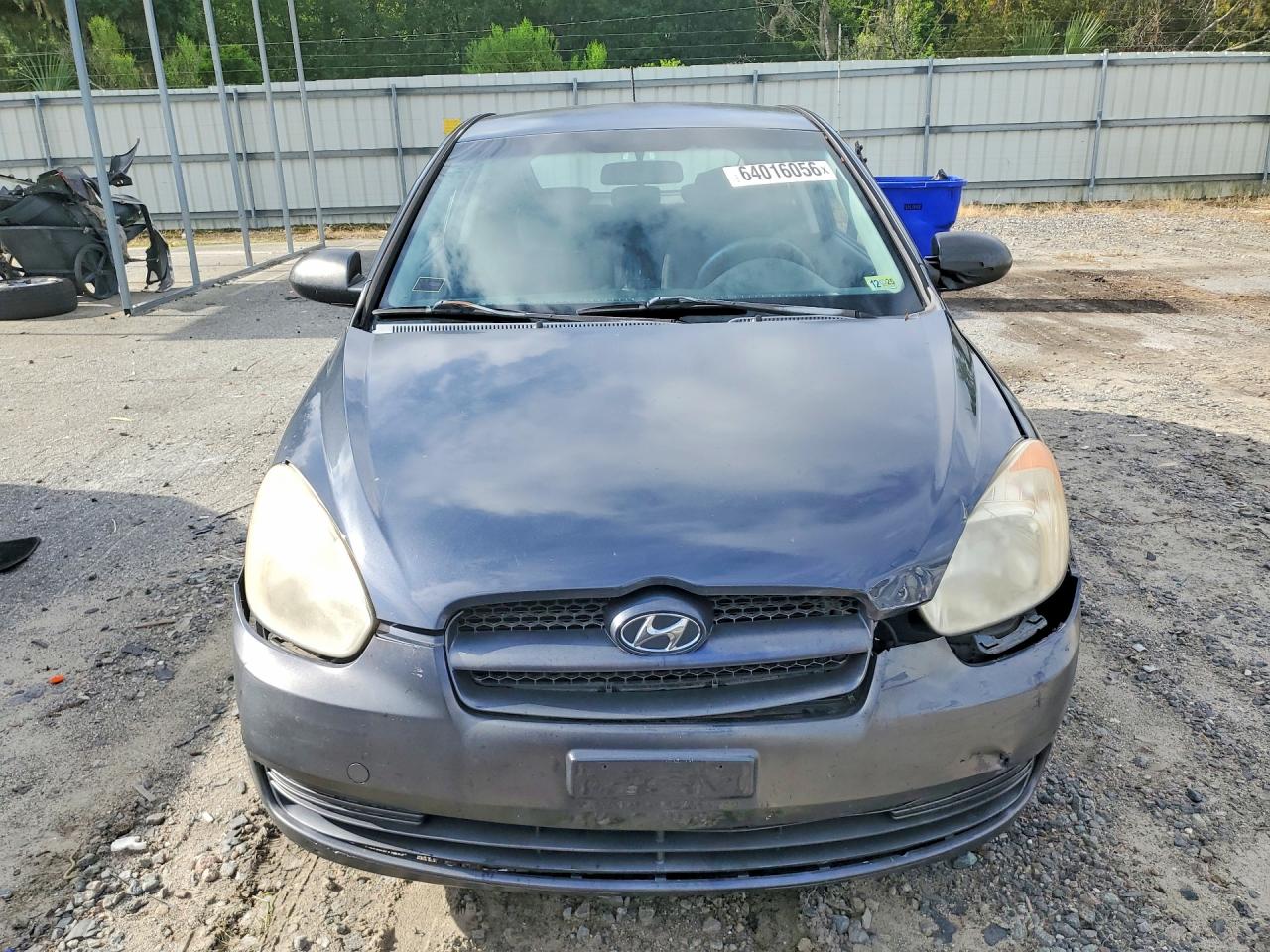 2008 Hyundai Accent Gs Charcoal vin: KMHCM36C58U095417