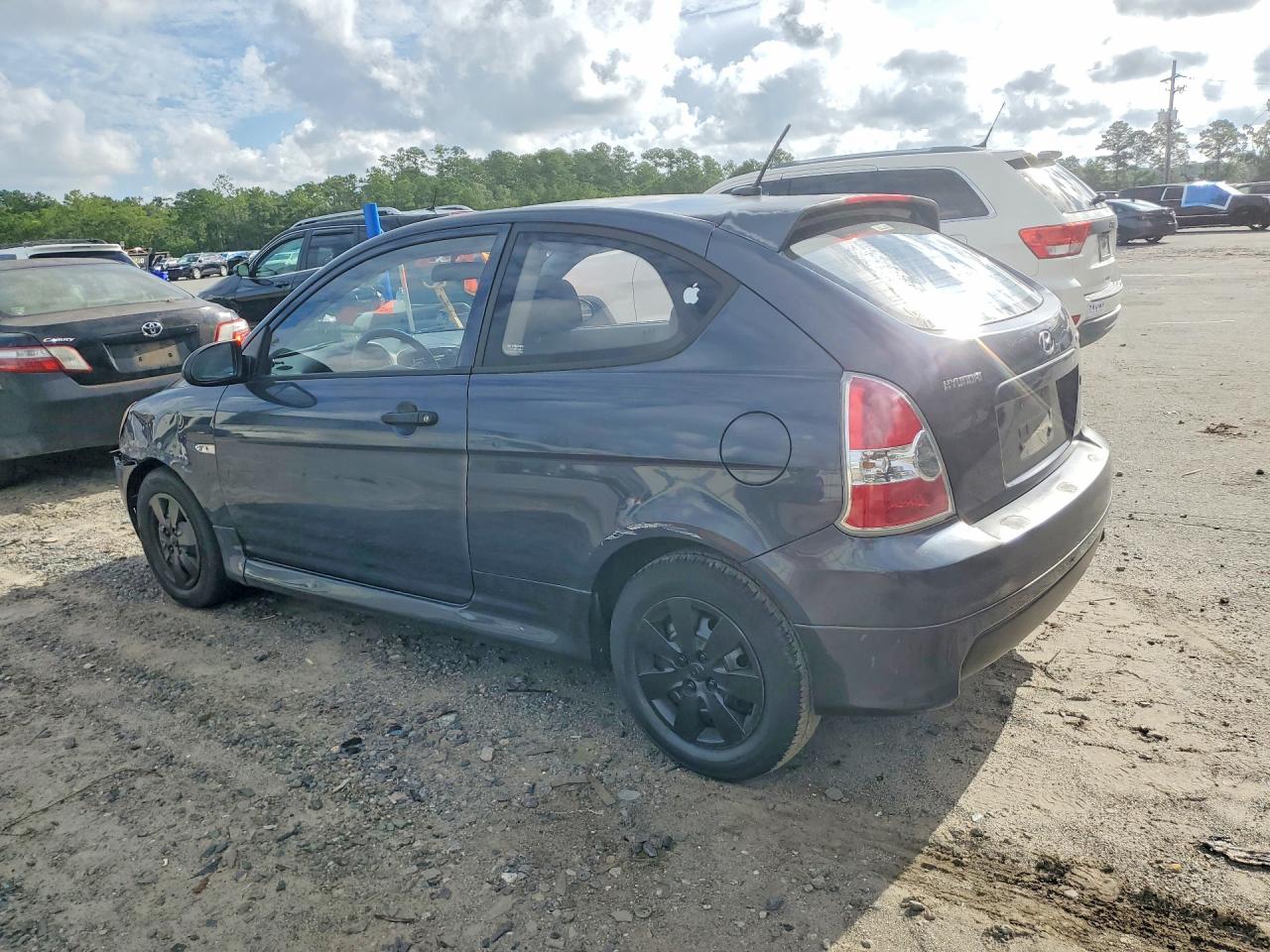2008 Hyundai Accent Gs Charcoal vin: KMHCM36C58U095417
