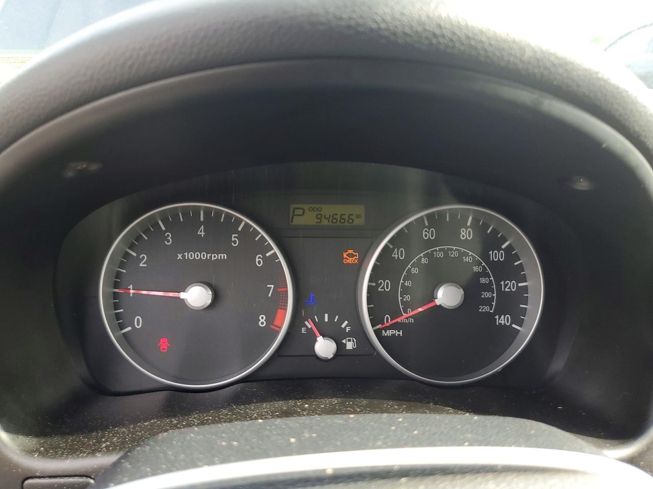 2008 Hyundai Accent Gs Charcoal vin: KMHCM36C58U095417