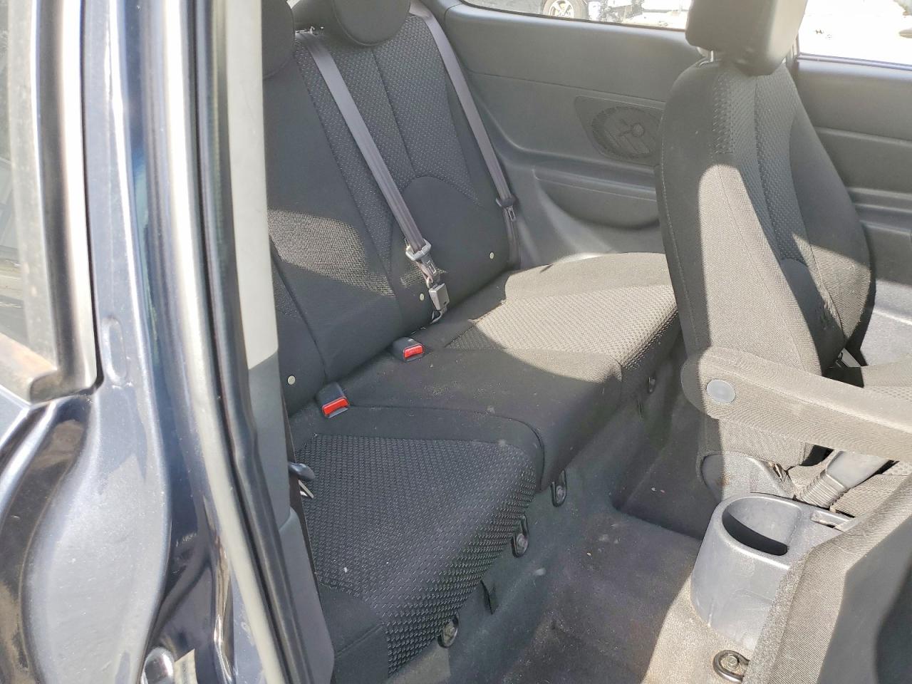 2008 Hyundai Accent Gs Charcoal vin: KMHCM36C58U095417