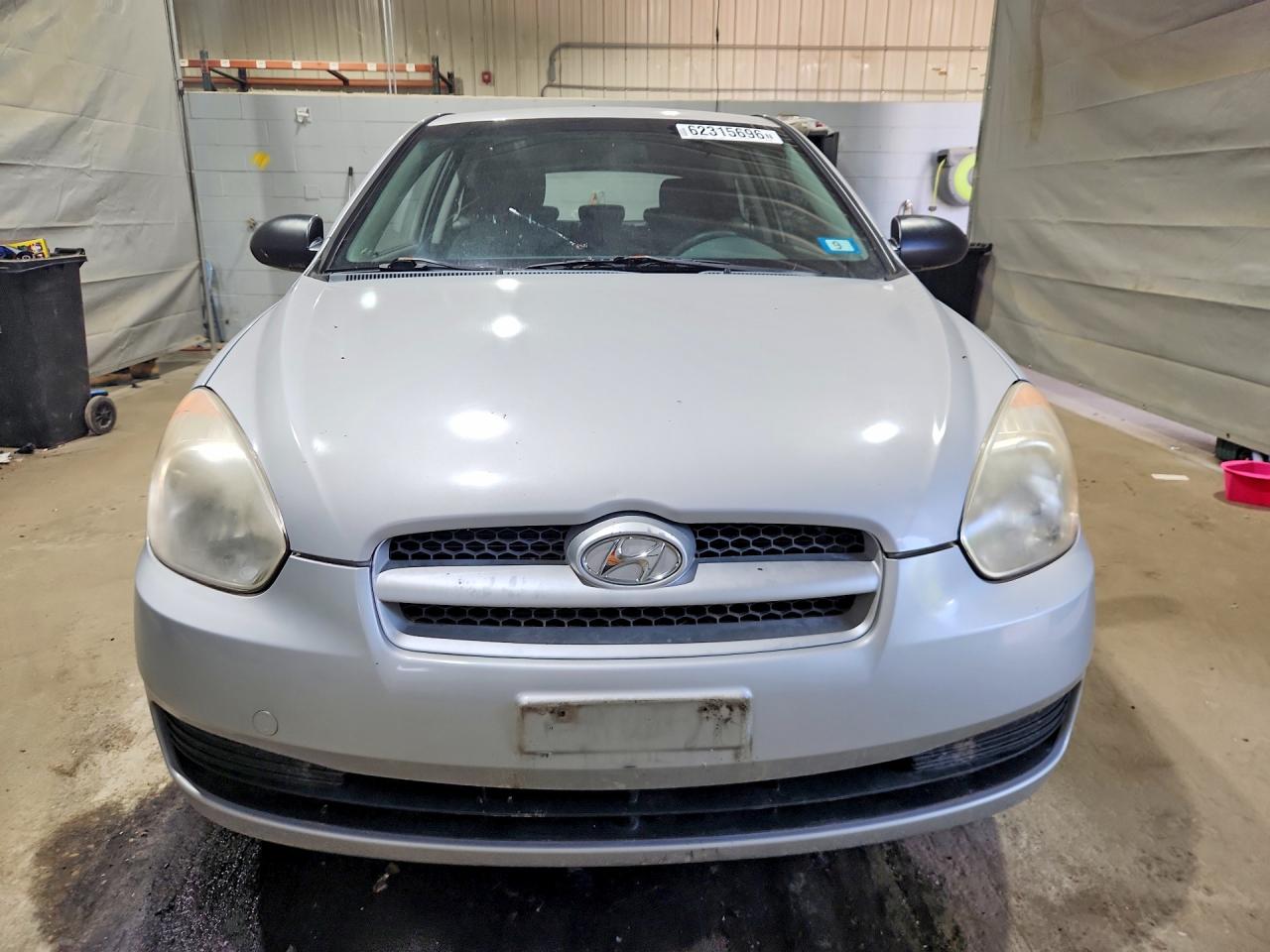 2009 Hyundai Accent Gs Gray vin: KMHCM36C59U113691