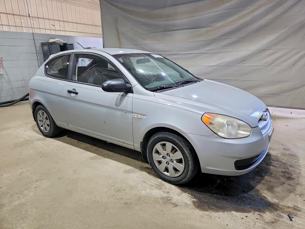 2009 Hyundai Accent Gs Gray vin: KMHCM36C59U113691