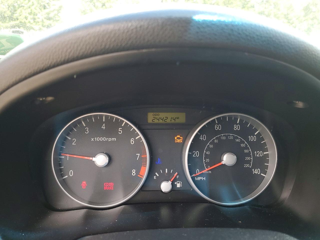 2008 Hyundai Accent Gs Серый vin: KMHCM36C68U097970