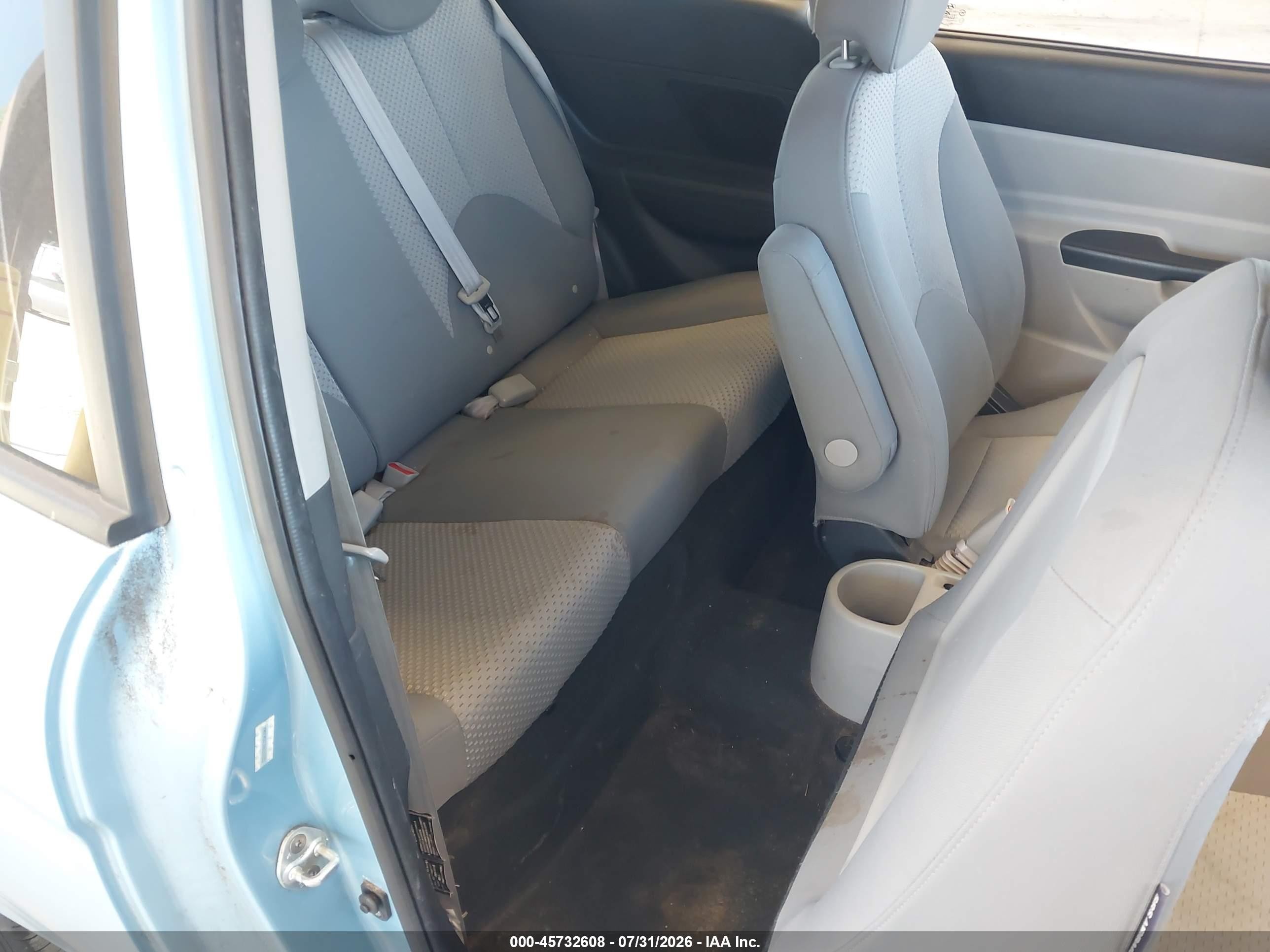 2009 Hyundai Accent Gs Blue vin: KMHCM36C69U117121