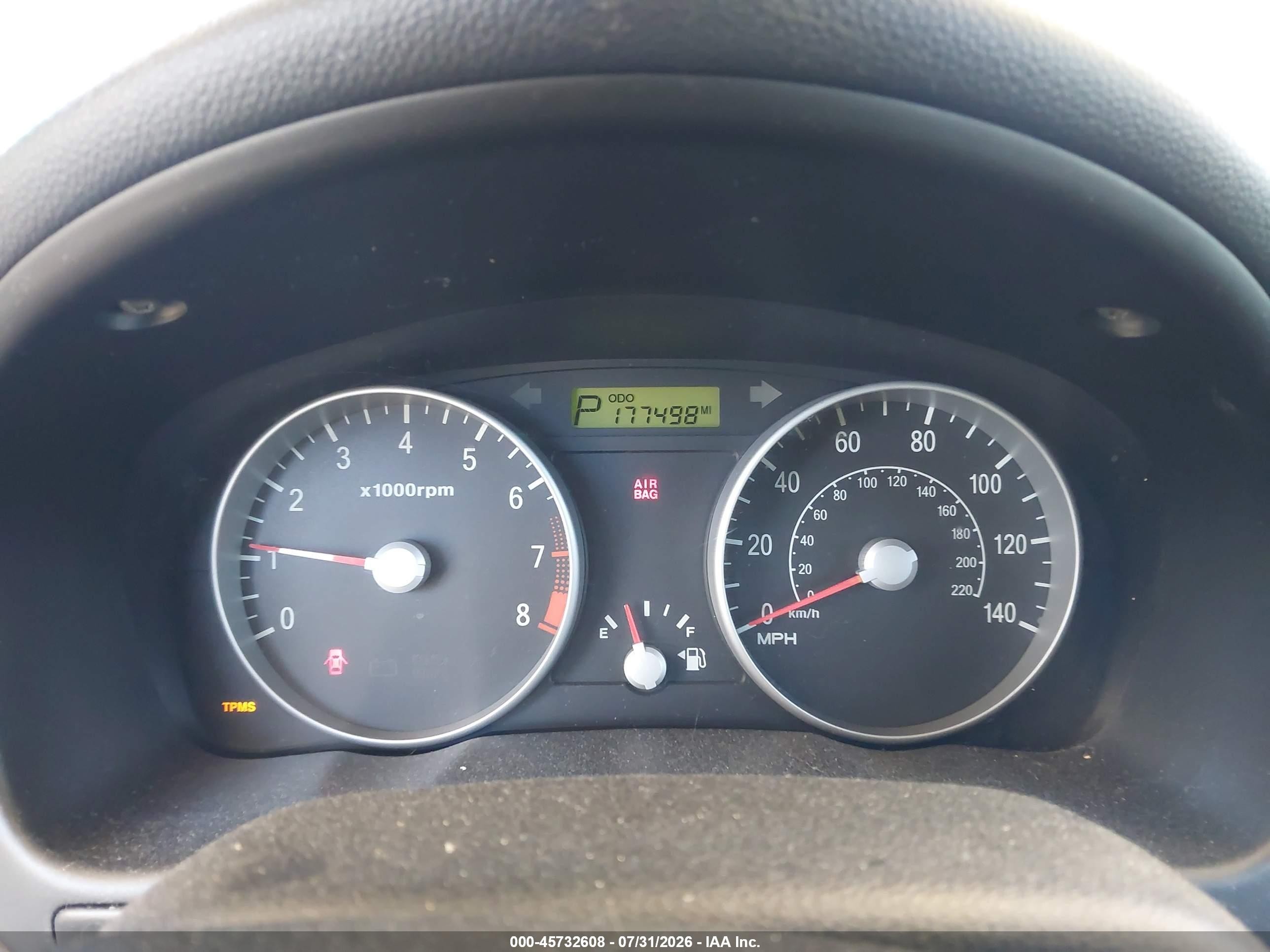 2009 Hyundai Accent Gs Blue vin: KMHCM36C69U117121