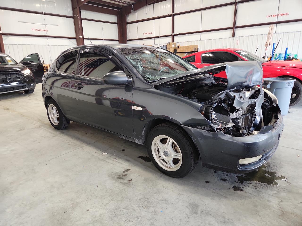 2009 Hyundai Accent Gs Gray vin: KMHCM36C69U118608
